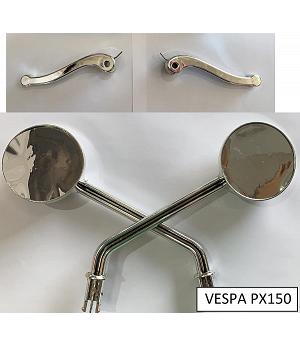 ZINDALPZ00832 - JUEGO DE MANETAS Y RETROVISORES PARA VESPA INFANTIL MODELO PX150